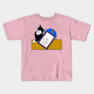 Cat in a box  Copyright TeAnne Kids T-Shirt